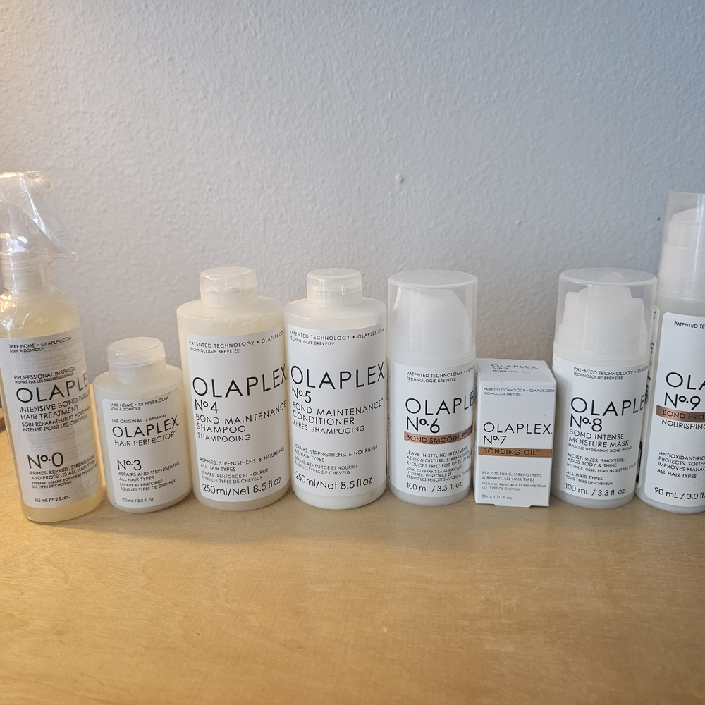 Complete OLAPLEX System No. 0, No. 3, No. 4, No. 5, No. 6, No. 7, No. 8, No. 9